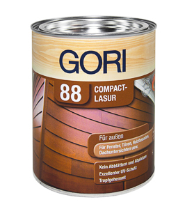 Gori 88 Compact Holzlasur 2,5 lt 7809 Mahagoni seidenglanz